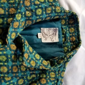 Tulle green jacket, sz xs